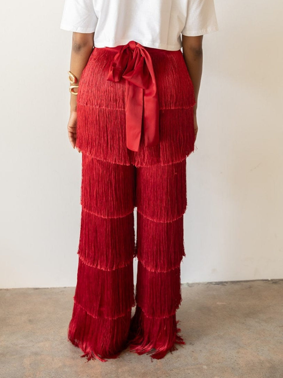 Hiza Fringe Pants