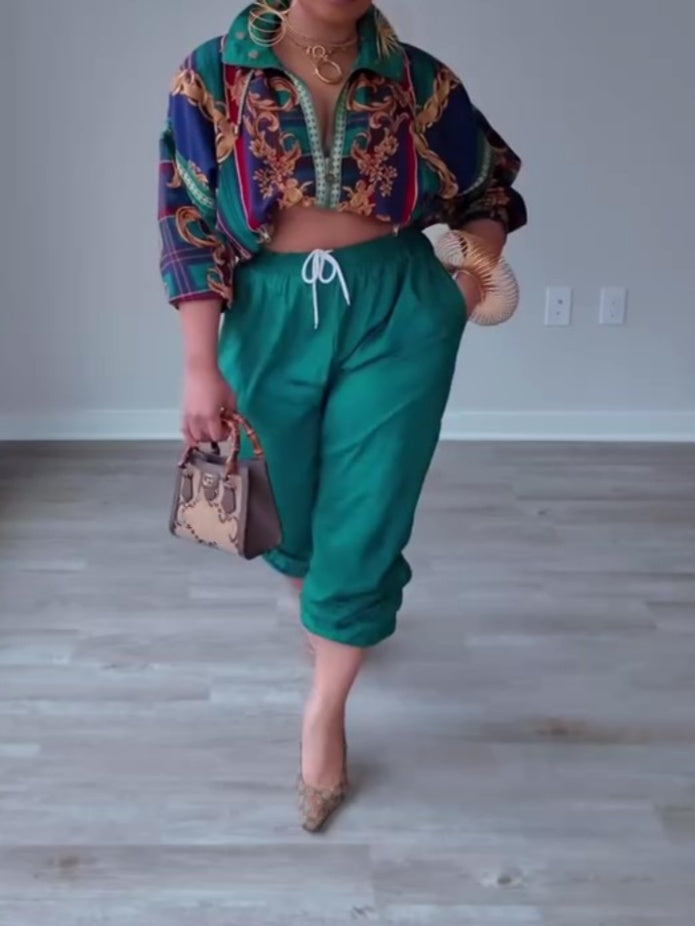 Ethnic Style Printed Set