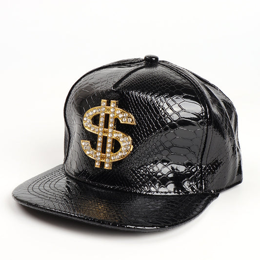 Hip Hop Hat, Rock Cap, Adjustable Snapback Hat For Men And Women