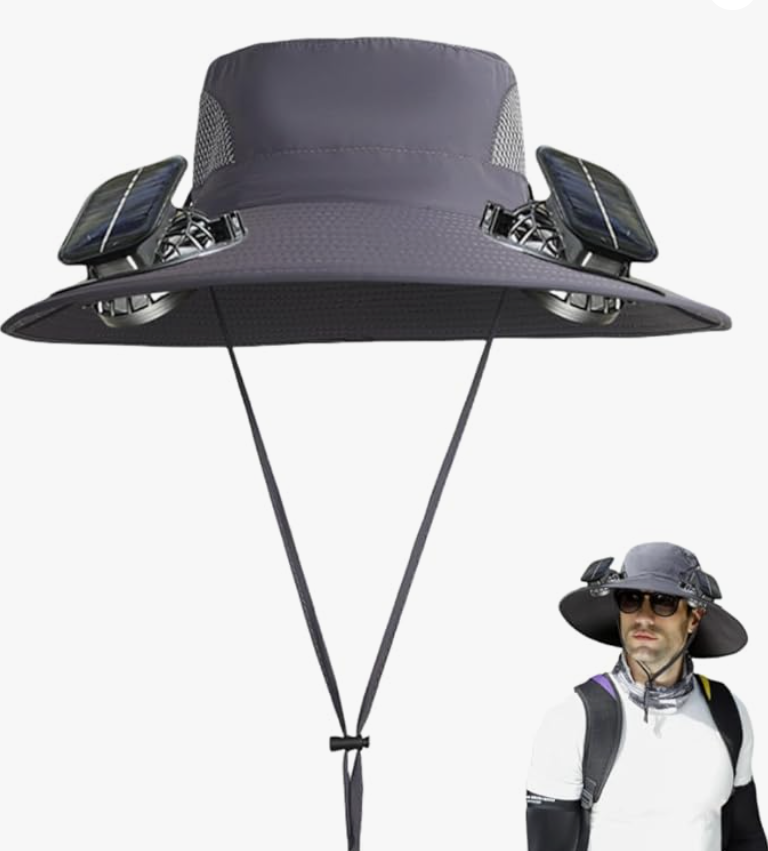 Solar Fan Hat