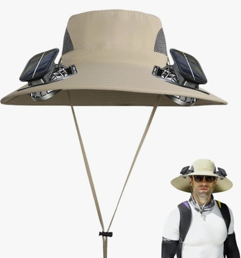 Solar Fan Hat