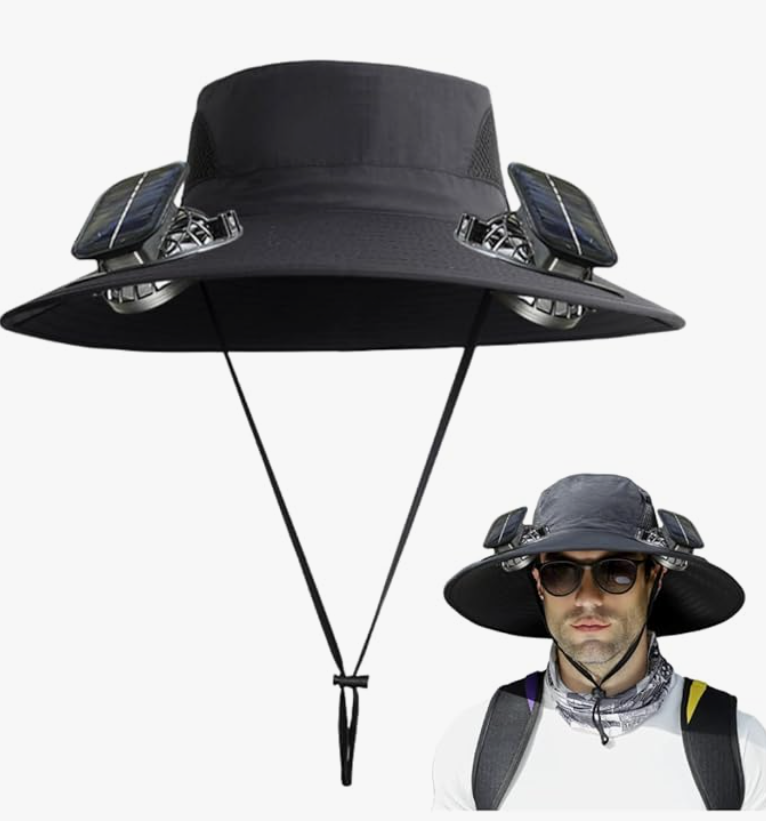 Solar Fan Hat