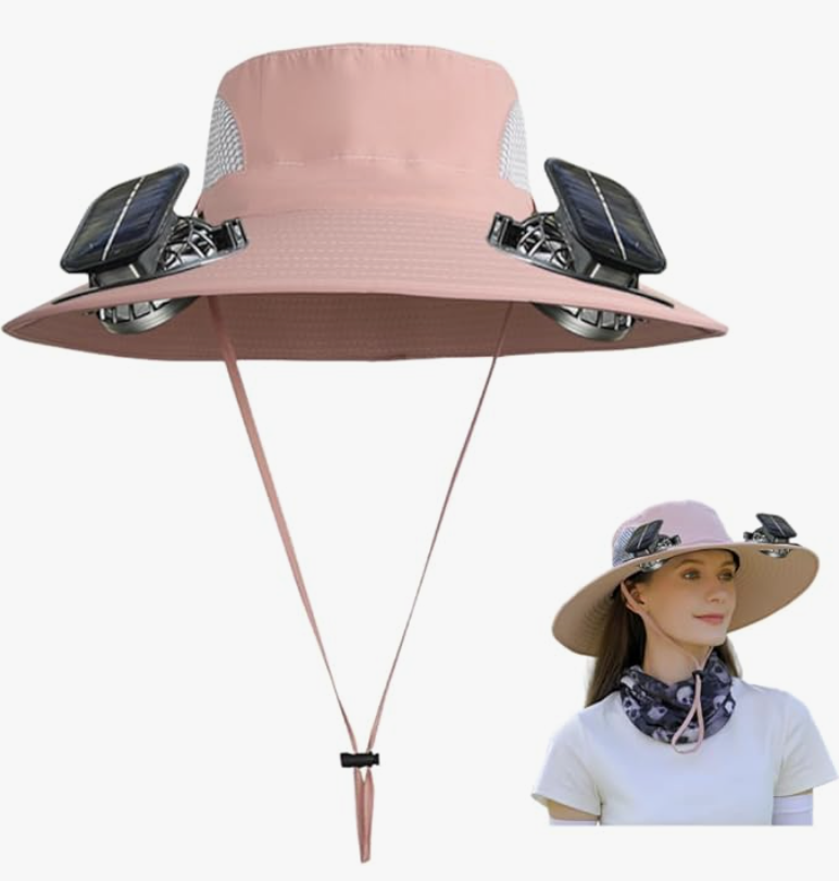 Solar Fan Hat