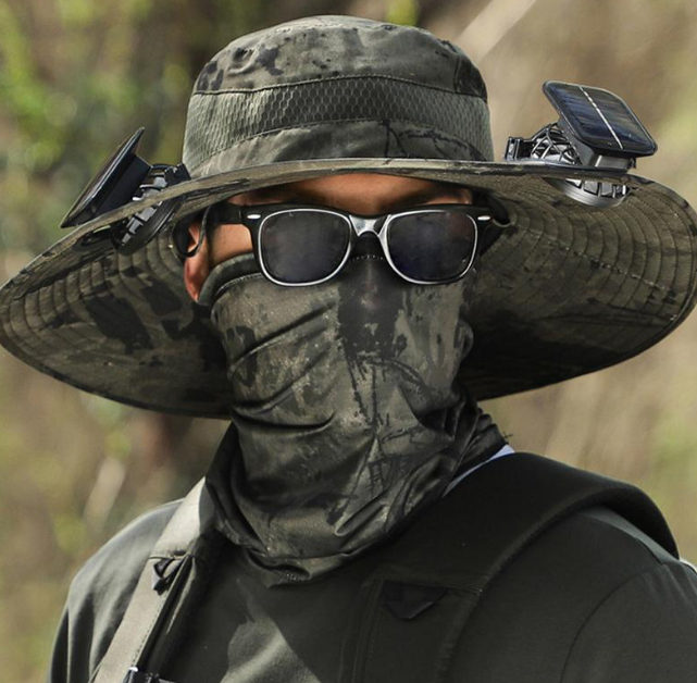Solar Fan Hat