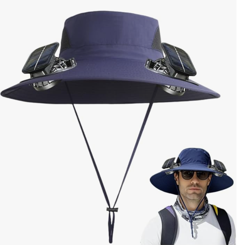 Solar Fan Hat