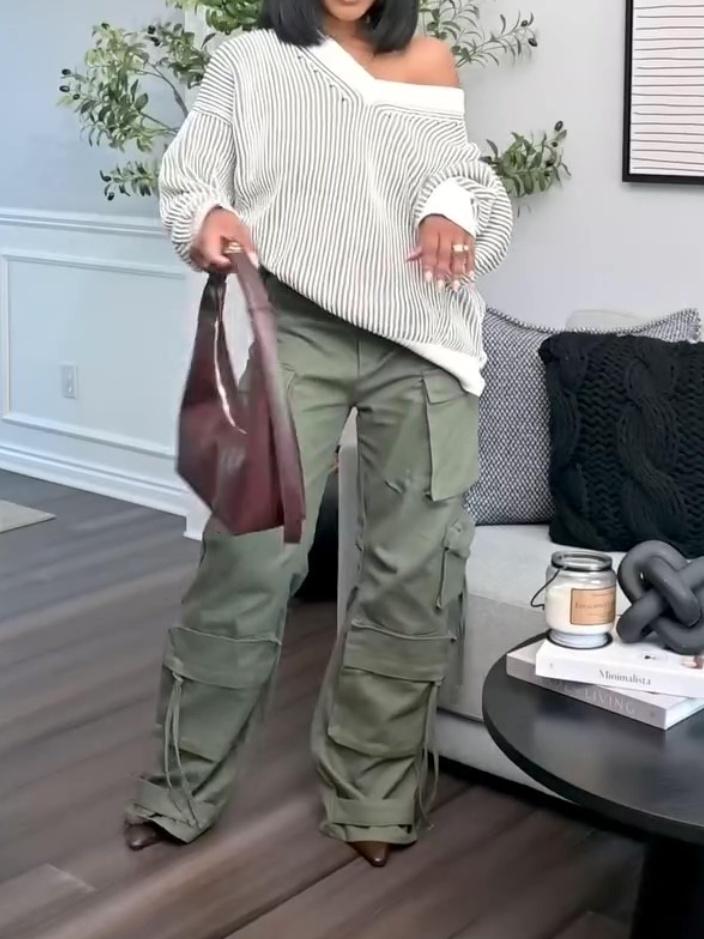 Army Green Cargo Pant