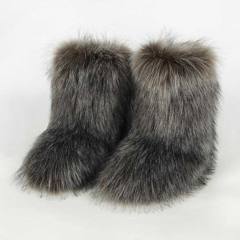 Women's Winter Faux Fur Boots