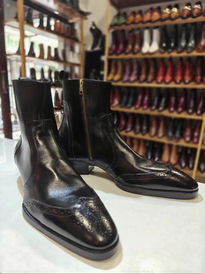 Men's Luxury European Leather Boots