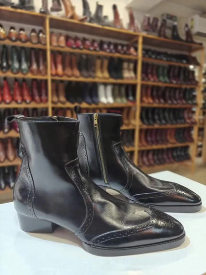 Men's Luxury European Leather Boots