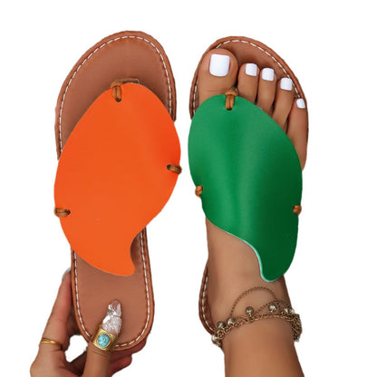 Clip Toe Comfort Flat Beach Sandals