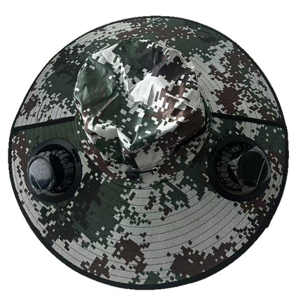Summer Sun Shade Fan Fisherman Sun Hat