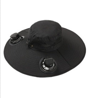 Summer Sun Shade Fan Fisherman Sun Hat
