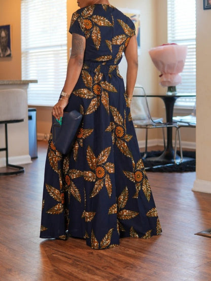 Fashionable Jumpsuit And Skirt Set