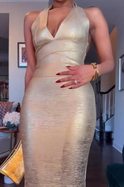 Fashion Gold Bandage Set