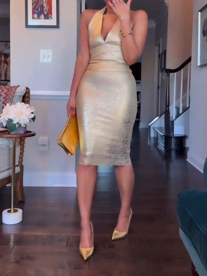 Fashion Gold Bandage Set