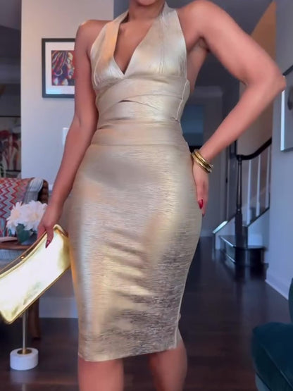 Fashion Gold Bandage Set