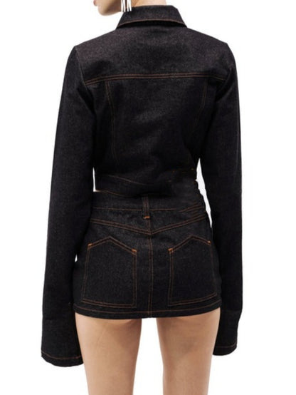 Cropped Denim Jacket