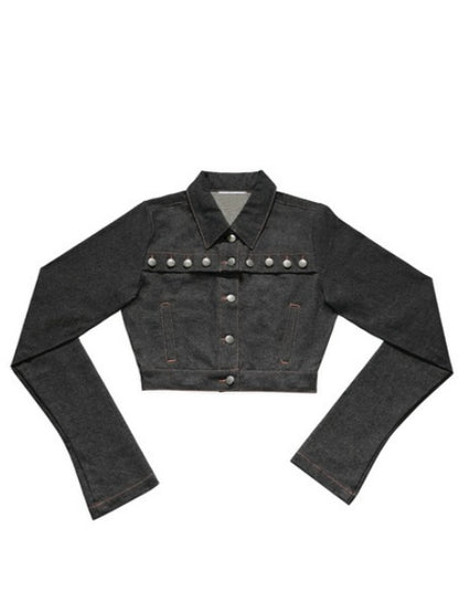 Cropped Denim Jacket