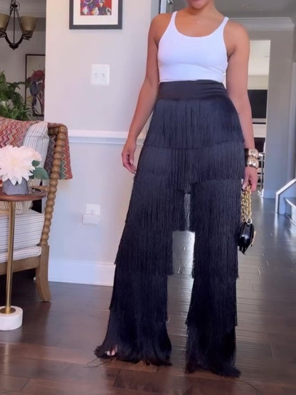 Hiza Fringe Pants