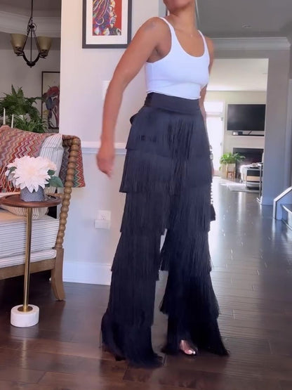 Hiza Fringe Pants