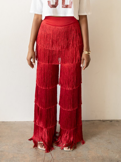 Hiza Fringe Pants