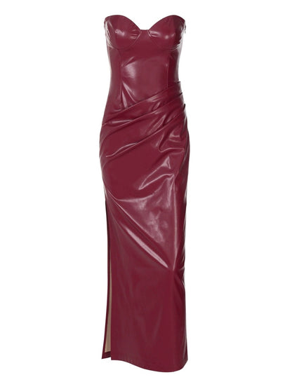 Sexy Waist Side Split Dress