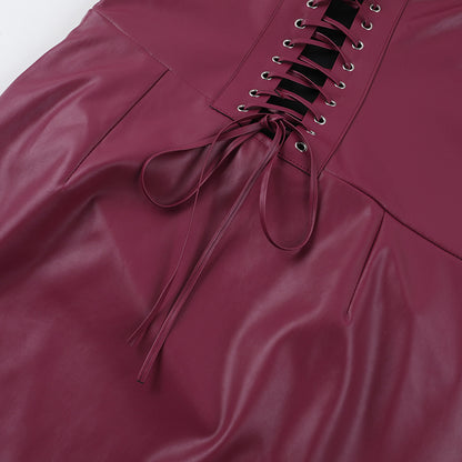 Sexy Waist Side Split Dress