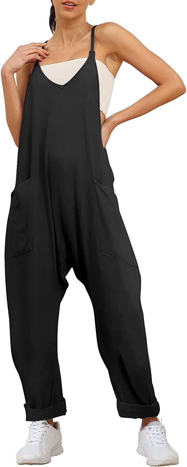 Zip Pocket Cami Jumpsuit