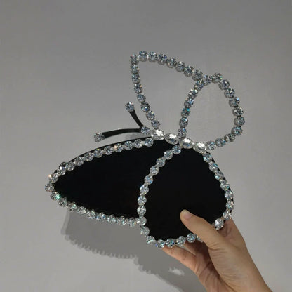 Butterfly Diamond Evening Clutch