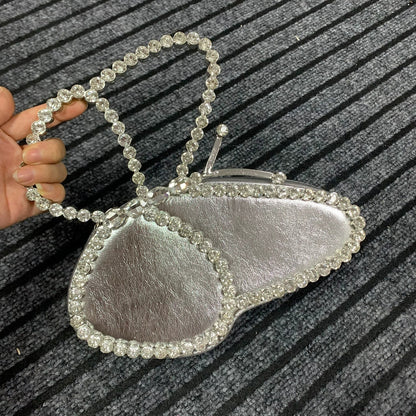 Butterfly Diamond Evening Clutch