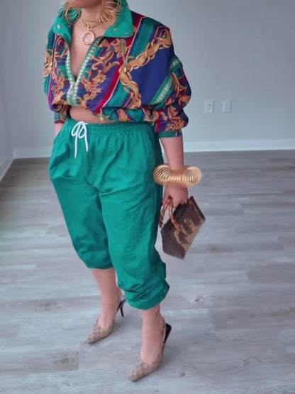 Ethnic Style Printed Set