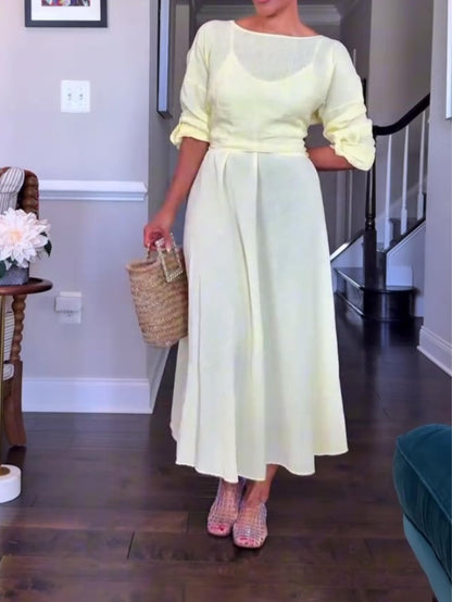 Spring Cover Up Sling Dress