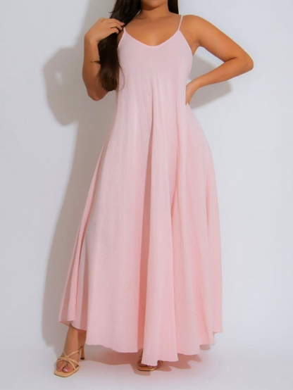 Spring Cover Up Sling Dress