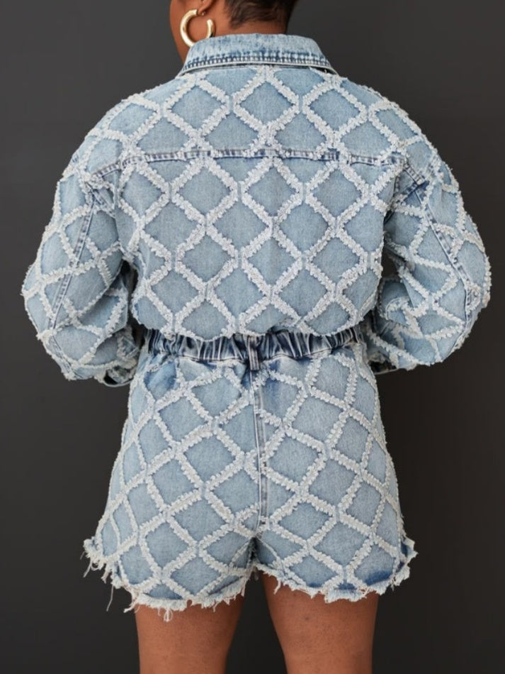 Dream Denim Romper
