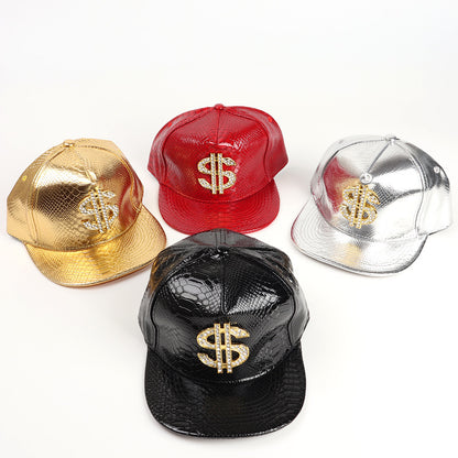 Hip Hop Hat, Rock Cap, Adjustable Snapback Hat For Men And Women