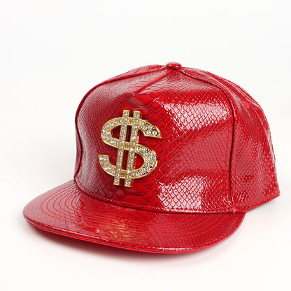 Hip Hop Hat, Rock Cap, Adjustable Snapback Hat For Men And Women