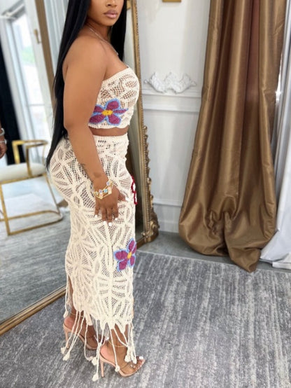 Knitted Hollow Vacation Set