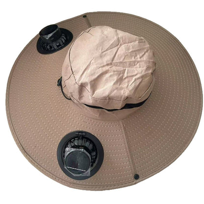 Summer Sun Shade Fan Fisherman Sun Hat