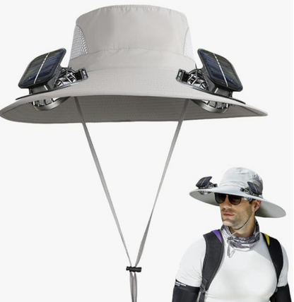 Solar Fan Hat