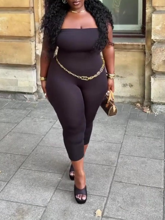 Strapless Jumpsuit