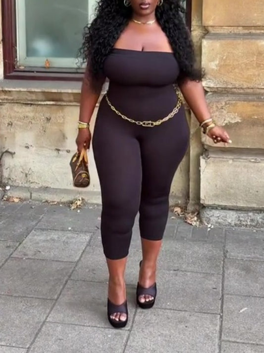 Strapless Jumpsuit