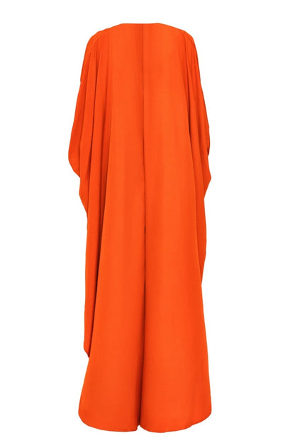 V-neck Side Slit Loose Dress