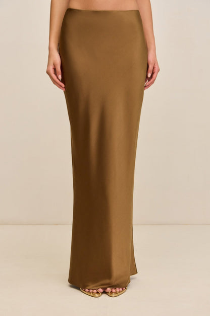Satin Hip Skirt