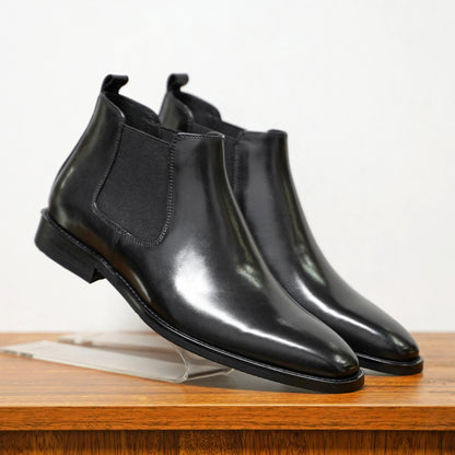 Men's Italian Handmade Genuine Leather Chelsea Boots