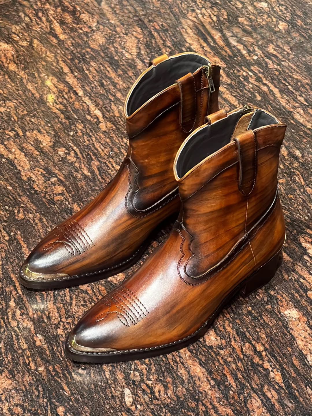 Luxury Cowboy Leather Boots