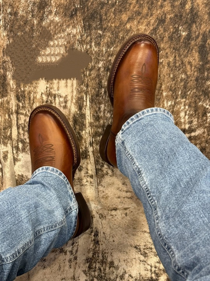 Men's Embroidered Cowboy Boots