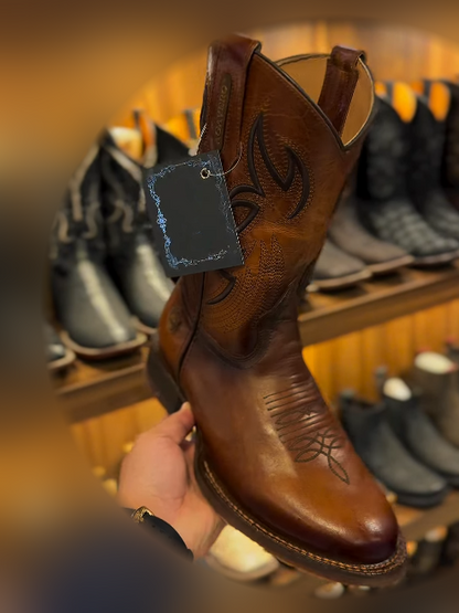 Men's Embroidered Cowboy Boots