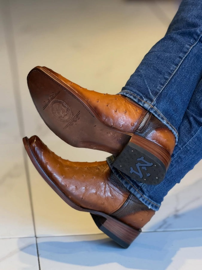 Men's Vintage Distressed Ankle Boots