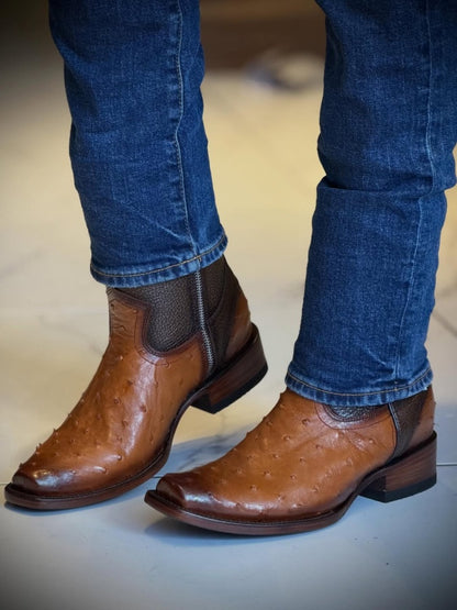 Men's Vintage Distressed Ankle Boots