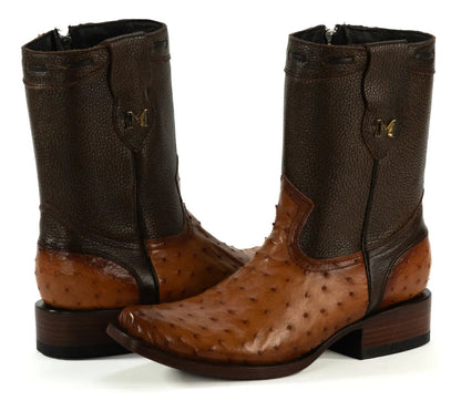 Men's Vintage Distressed Ankle Boots